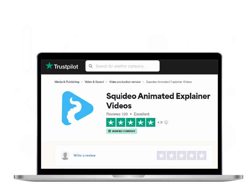Squideo Reviews on Laptop and Mobile